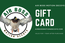 Load image into Gallery viewer, Air Boss Motion Decoys Gift Card
