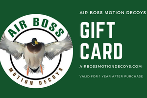 Air Boss Motion Decoys Gift Card