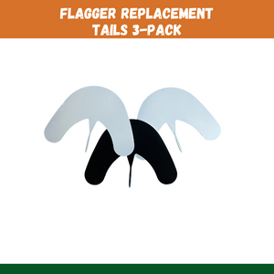 Flagger Replacement Tails - 3 pack