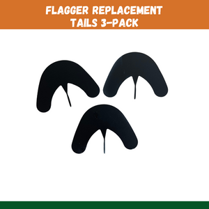Flagger Replacement Tails - 3 pack