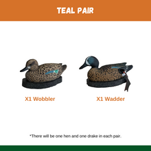Load image into Gallery viewer, Teal Pair
